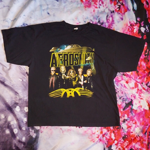 Aerosmith 2014 Band Tour T-shirt - Picture 1 of 5
